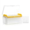 Laboratory Supplier Plastic 200ul Pipette Tips Without Filter In Rack